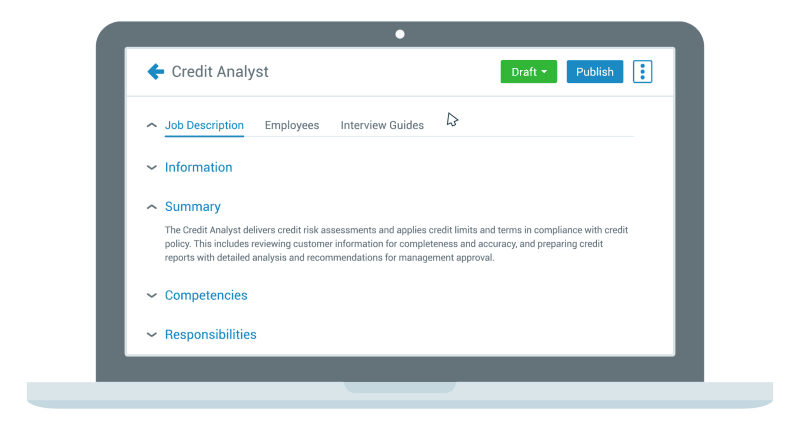 adding responsibilities to a job description using AI
